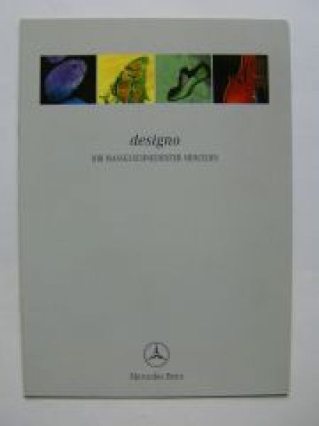 Mercedes Benz designo Prospekt Februar 1998 +R129