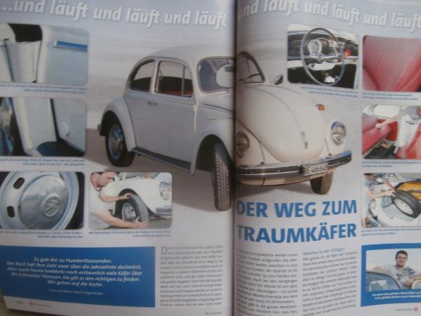 Swiss Classics Revue Nr.31-3 2011 Peugeot 504 Coupé,VW Käfer Kaufberatung,Felber Autos vom Genfersee,