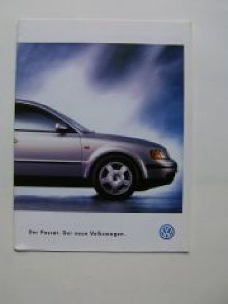 VW Passat Prospekt August 1996 3B2 Großformat