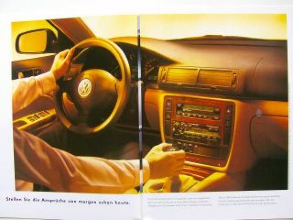 VW Passat Prospekt Oktober 1996 3B2 Großformat