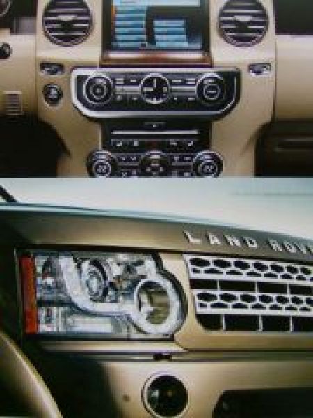 Land Rover Discovery4 Prospektmappe 2009 NEU