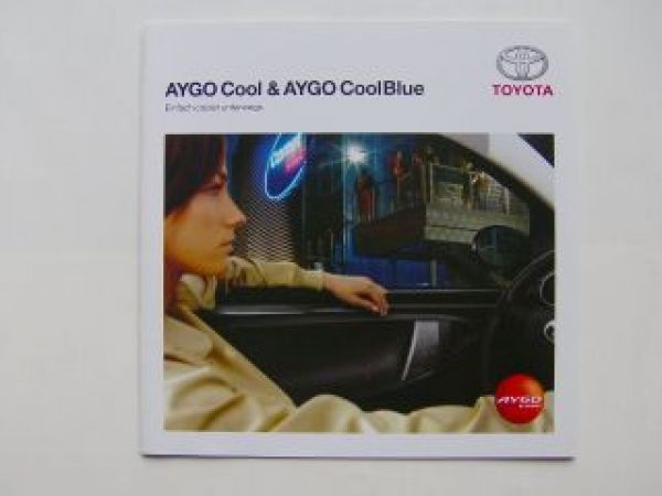 Toyota Aygo Cool & CoolBlue Prospekt Januar 2009