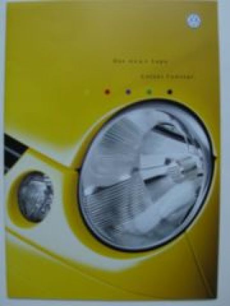 VW Preisliste Lupo 6X1 6E1 Colour Concept Januar 2000