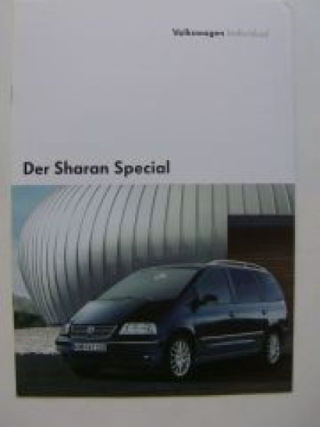 VW Sharan Special Prospekt 7M6 7M9 November 2008