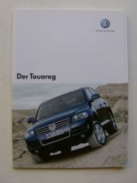 VW Touareg Prospekt November 2002 7LA