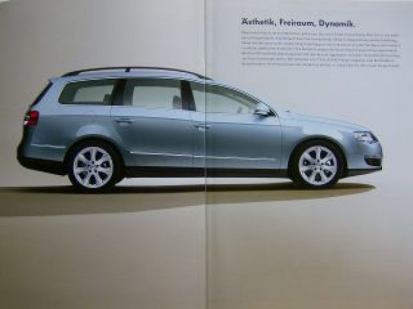 VW Passat Variant Prospekt 3C5 +Preisliste Juni 2005