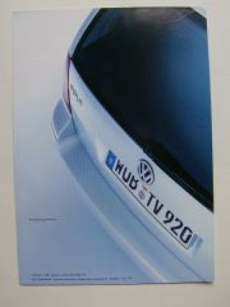 VW Preisliste Golf4 Variant 1J5 Juni 1999