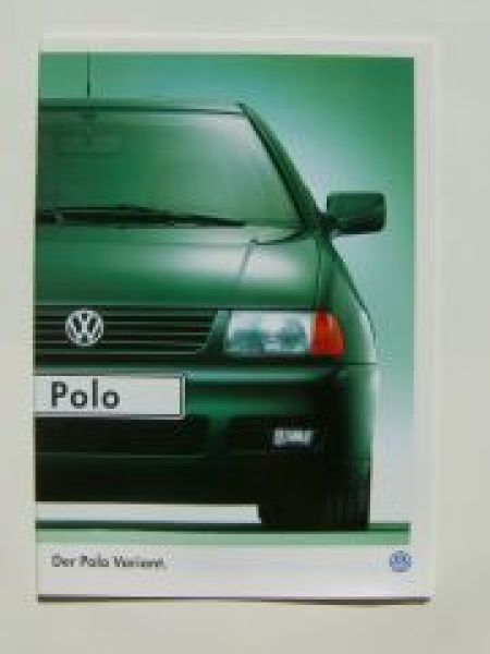 VW Polo Variant Prospekt Oktober 1997 6V5