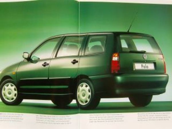 VW Polo Variant Prospekt Oktober 1997 6V5