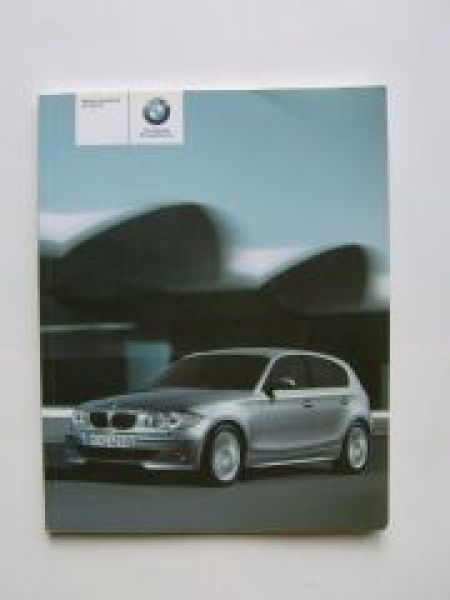 BMW Owners Handbook E87 116i-130i 118d 120d August 2005