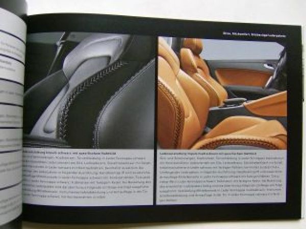 Audi TT Coupe/Roadster Prospekt September 2009 NEU