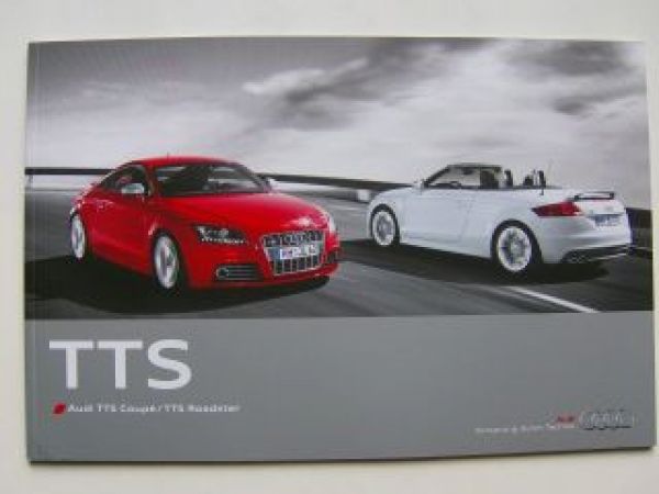 Audi TTS Coupe/Roadster Prospekt September 2009 NEU