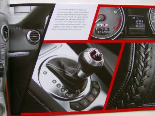 Audi TTS Coupe/Roadster Prospekt September 2009 NEU