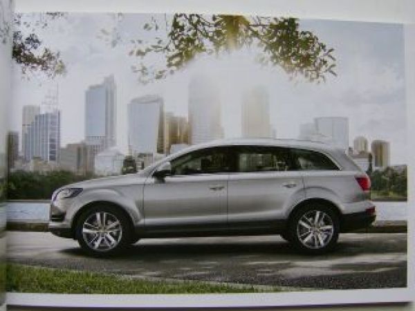 Audi Q7 Prospekt + Komfortpaket plus Juni 2009 NEU