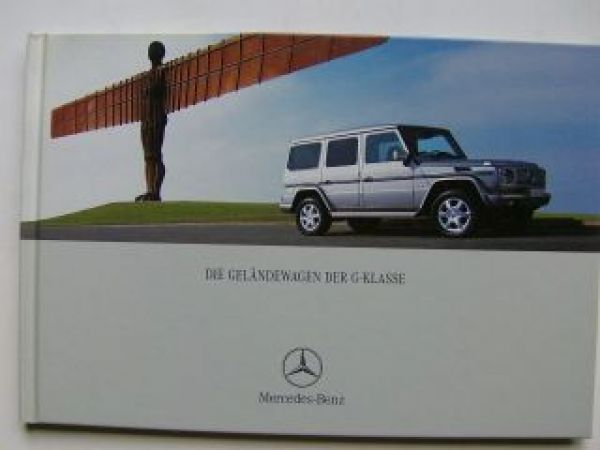 Mercedes Benz G-Klasse Prospekt + G55 AMG August 2003 BR463