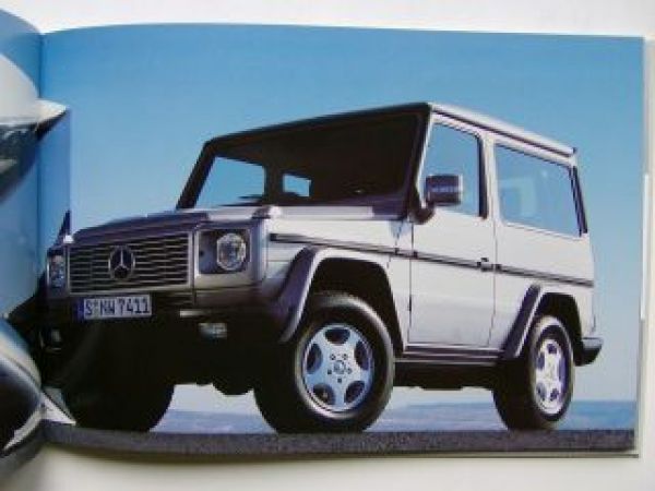 Mercedes Benz G-Klasse Prospekt + G55 AMG August 2003 BR463