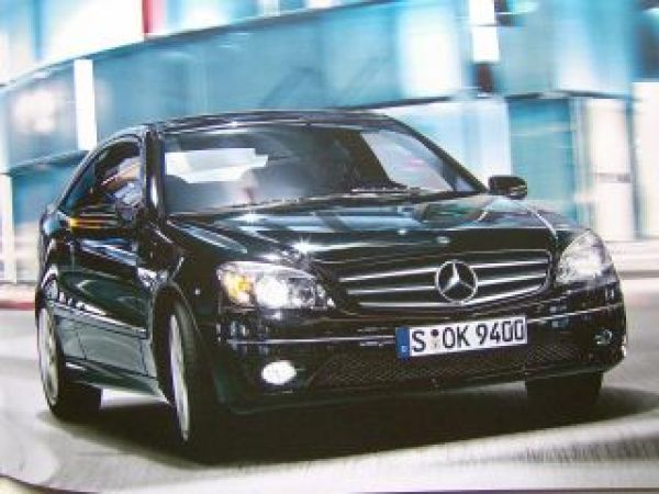 Mercedes Benz CLC Vorstellungsprospektmappe März 2008