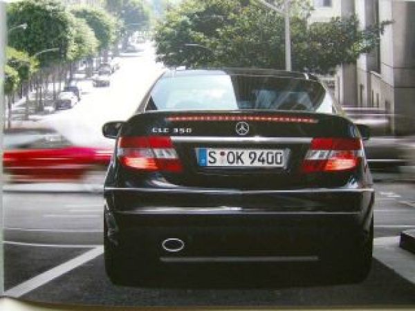 Mercedes Benz CLC Vorstellungsprospektmappe März 2008