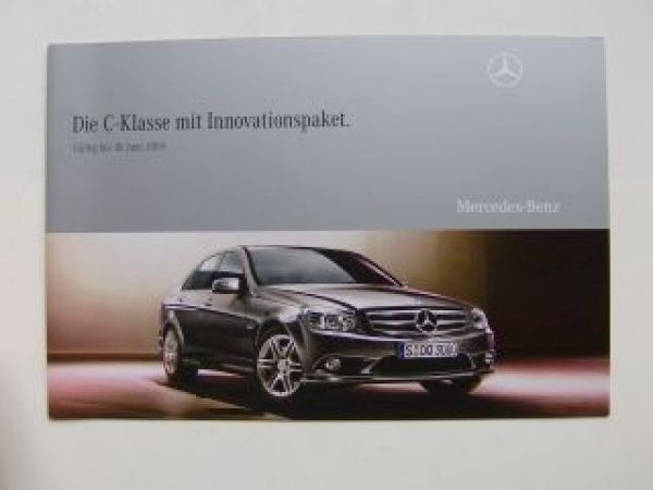 Mercedes Benz C-Klasse BR204 Innovationspaket Juni 2009 NEU