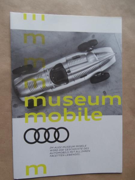 Audi Museum Mobile Prospekt Poster 2017