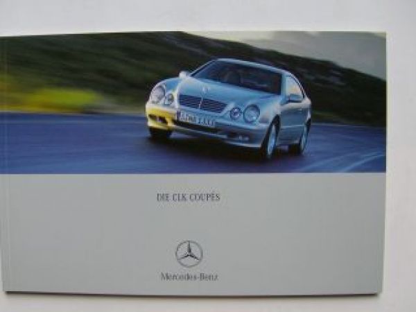 Mercedes Benz CLK Coupès Prospekt W208 Mai 2000