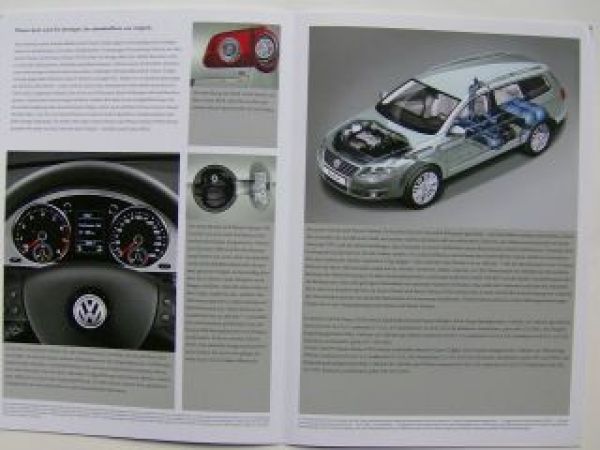 VW Passat & Variant TSI EcoFuel Prospekt Januar 2009 3C2 3C5