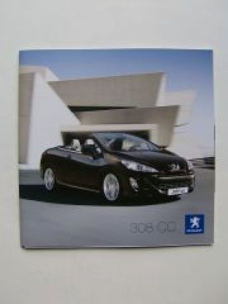Peugeot 308CC Prospekt März 2009 +PL 9/2009