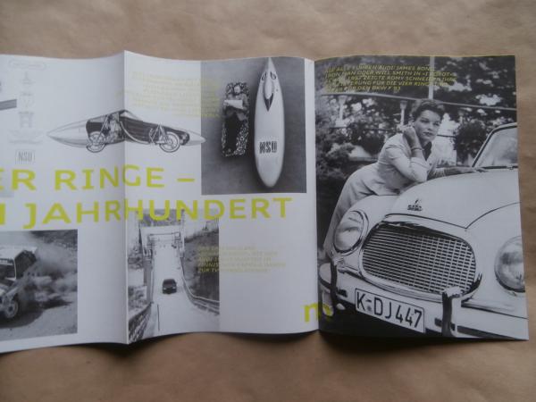 Audi Museum Mobile Prospekt Poster 2017