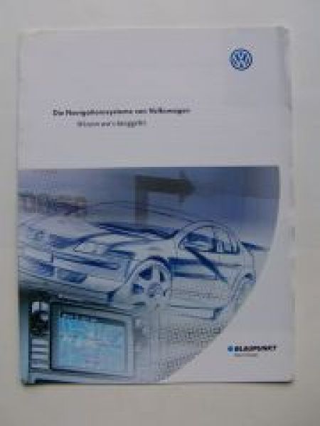 VW Navigationssysteme Blaupunkt MFD Prospekt