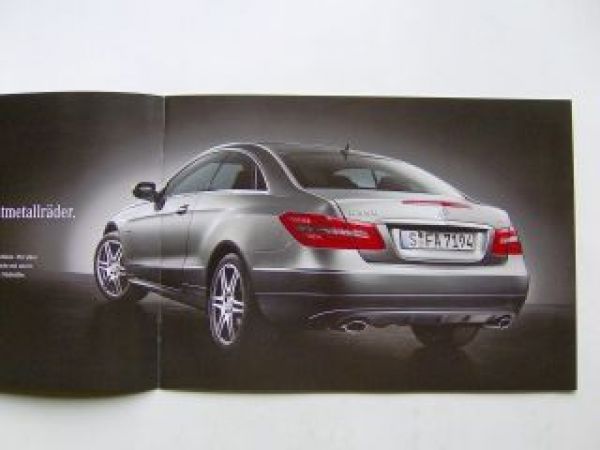 Mercedes Benz Preisliste E-Klasse Coupe Prime Edition BR207