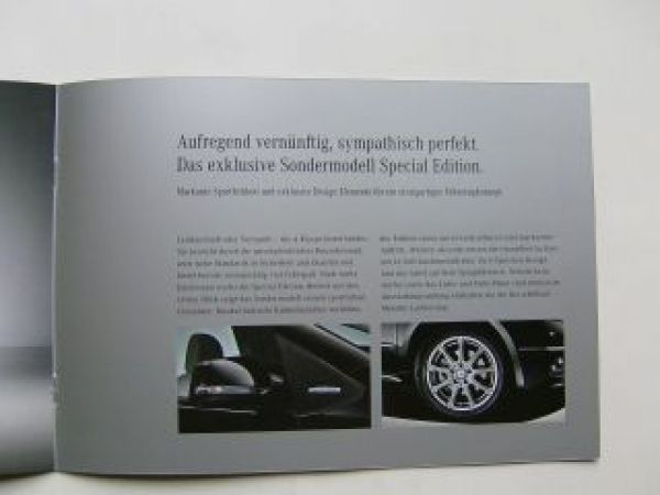 Mercedes Benz Preisliste A-Klasse Special Edition BR169 April 20