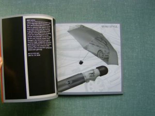 BMW Mini Prospekt Lifestyle Accessoires NEU