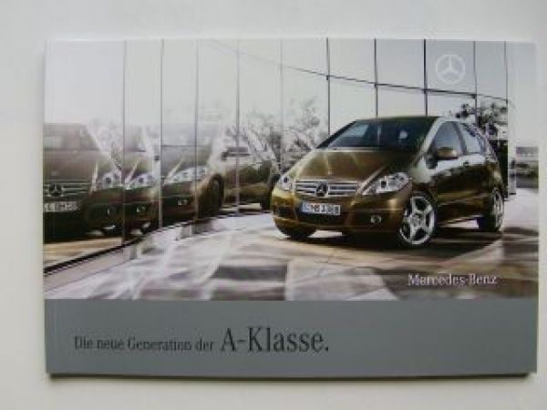 Mercedes Benz A-Klasse Prospekt BR169 Juni 2008