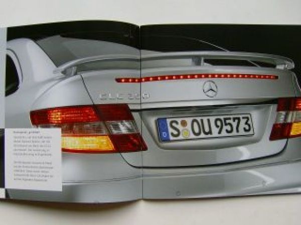 Mercedes Benz CLC-Klasse BR204 Original Zubehör Prospekt