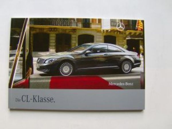 Mercedes Benz CL-Klasse Coupe BR216 Prospekt Dezember 2008