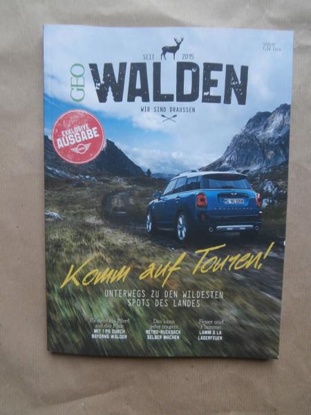 GEO Walden 1/2017 Mini Countryman Exklusive Ausgabe NEU