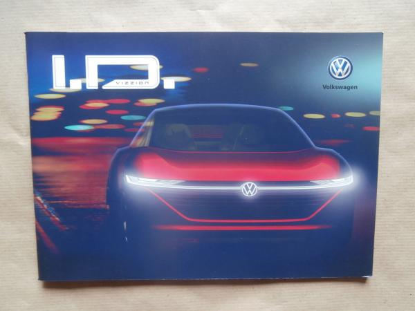 VW I.D. Vizzion Studie Prospekt Genf 2018