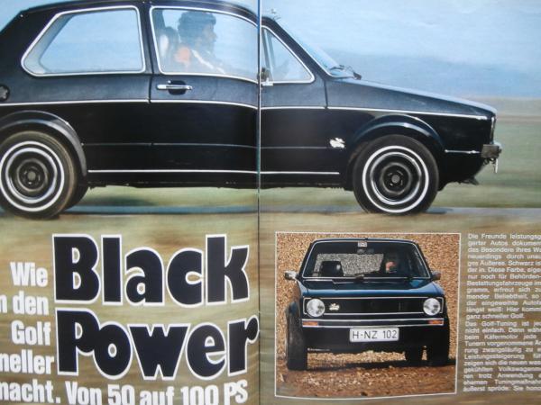 Gute Fahrt 2/1975 VW 1303 Käfer,Golf1 Typ17 Tuning,VW Porsche 914 2.0,