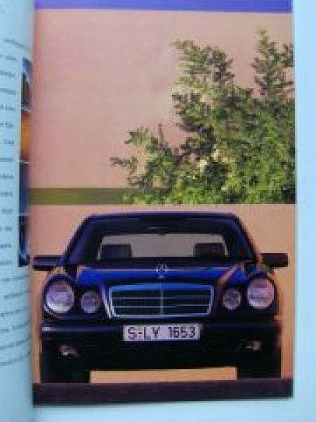 Mercedes Benz E-Klasse Limousine Prospekt August 1995 W210
