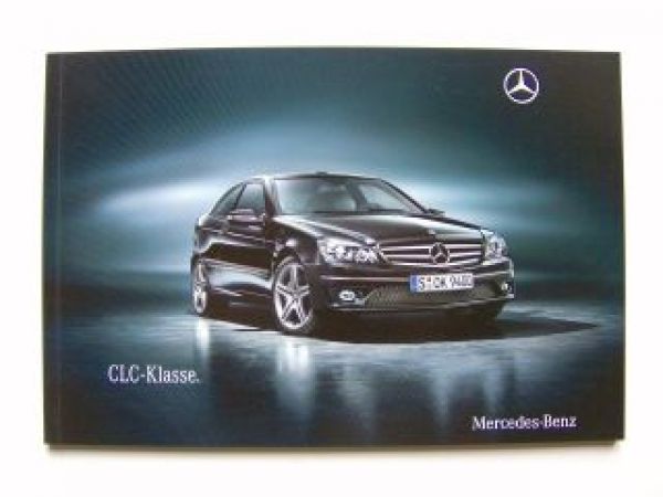 Mercedes Benz CLC-Klasse Prospekt BR204 Juni 2009 NEU