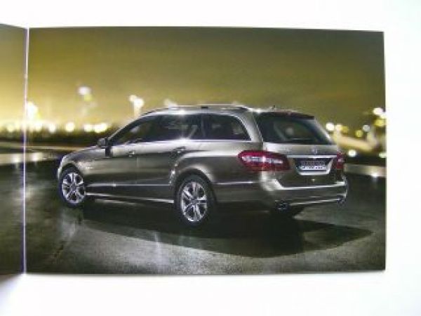 Mercedes Benz E-Klasse T-Modelle BR212 Prospekt August 2009