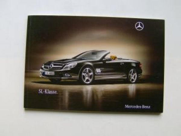 Mercedes Benz SL-Klasse BR230 Prospekt Juni 2009 SL65 AMG