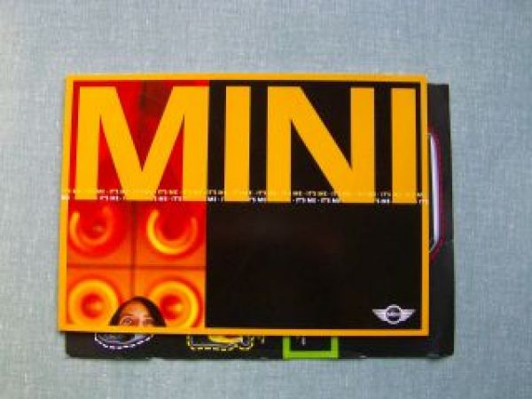 BMW MINI Das Lebensgefühl Prospekt Rarität A4