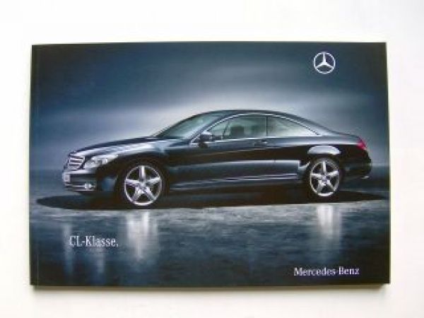 Mercedes Benz CL-Klasse Prospekt BR216 +CL65 AMG 6/2009