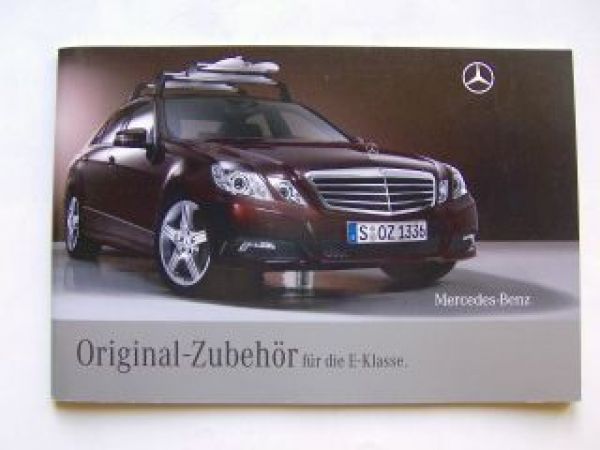 Mercedes Benz E-Klasse BR212 Original Zubehör März 2009