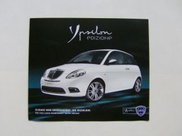 Lancia Ypsilon edizione Prospekt September 2009