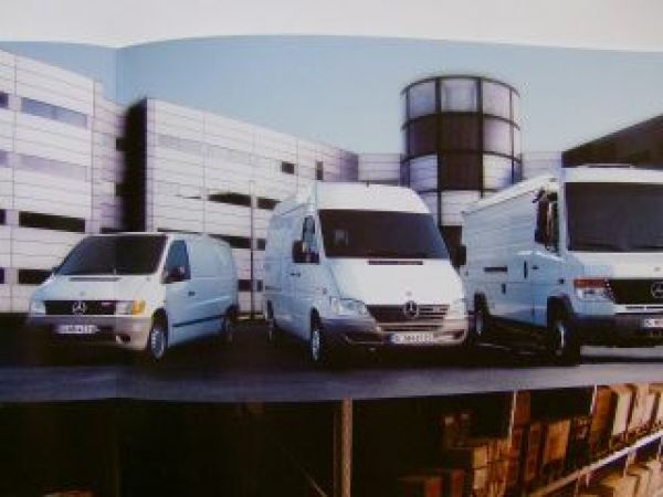 Mercedes Benz Vito, Sprinter, Vario Transporter August 2000