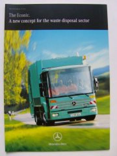 Mercedes Benz The Econic Prospekt April 1998 Englisch NEU