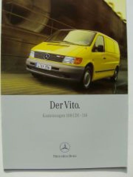 Mercedes Benz Vito Kastenwagen 108CDI - 114 Prospekt