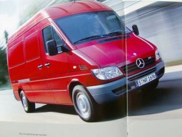 Mercedes Benz  Sprinter Programm 316CDI 208CDi April 2003